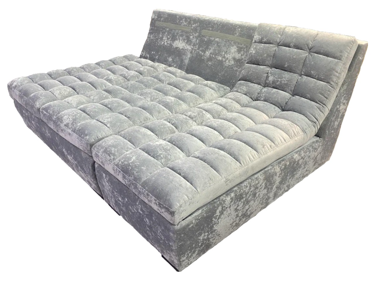 Комфортный и стильный диван-кровать Торонто с оттоманкой