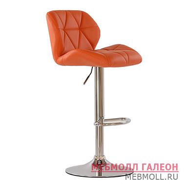 Барный стул металлический ножки хром мягкий регулируемый (арт 5578)