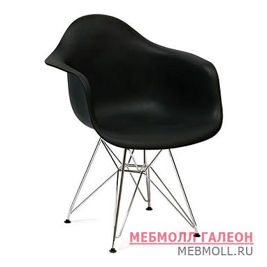 Стул-кресло с подлокотниками пластмассовый (арт 2355)