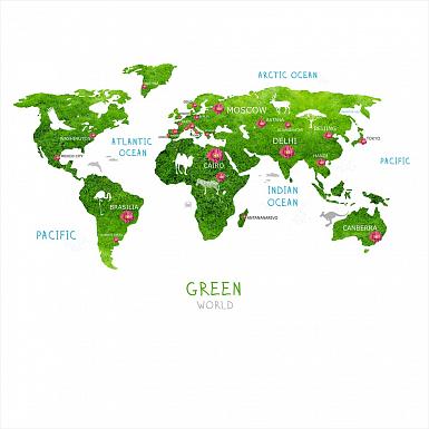 Обои Botanica Green World