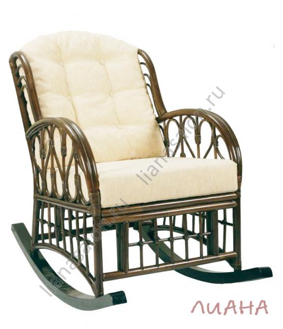 Кресло-качалка из ротанга Comodo