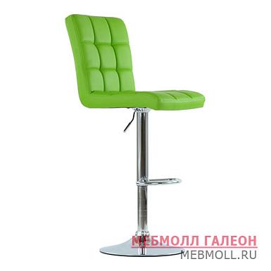 Барный стул с металлическими ножками регулируемый (арт 5579)