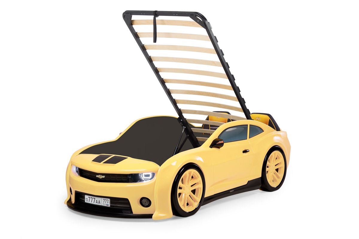 Кровать-машина объемная (3d) EVO Camaro