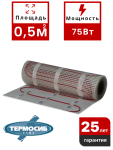 Теплый пол TERMOSIB ECONet/75Вт - 0,5м2