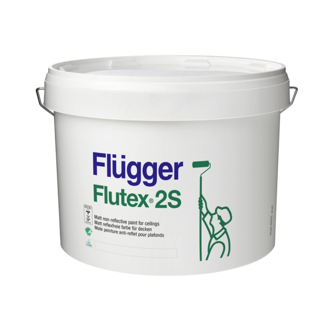 Краска Flugger Flutex 2S - 10 л. 