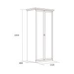 Шкаф Екатерина 2-дверный, орех Шкаф Екатерина 2-дверный, орех